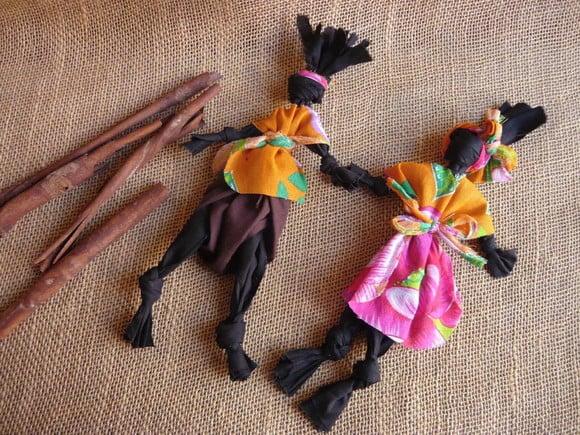 Casal Bonecos Abayomi - 30 cm