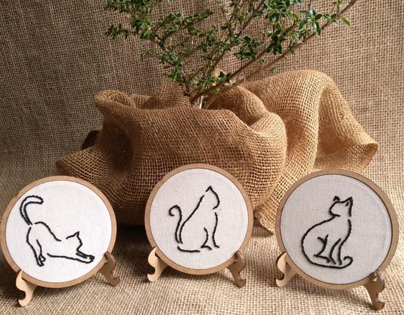 Kit Três Gatinhos - Mini Bastidores