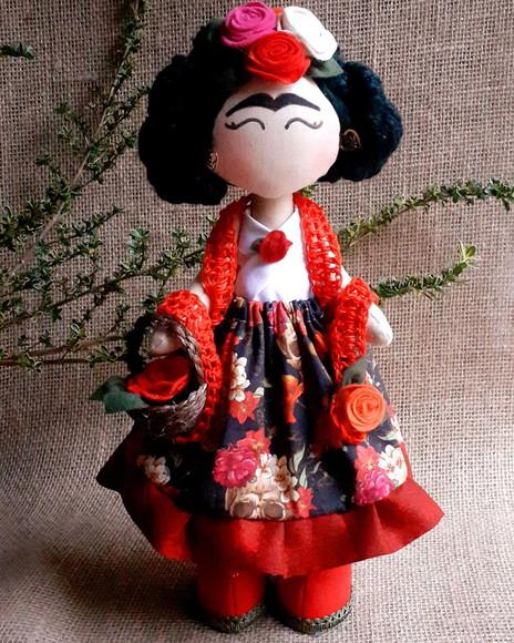 Boneca Frida Kahlo