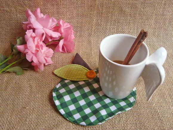 Mug Rug Maça