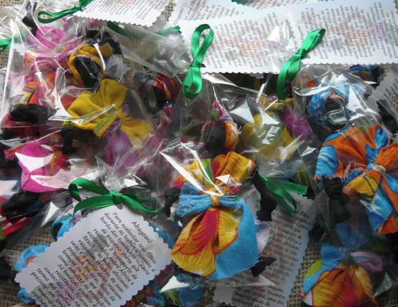 Chaveiro Abayomi - Kit com 6