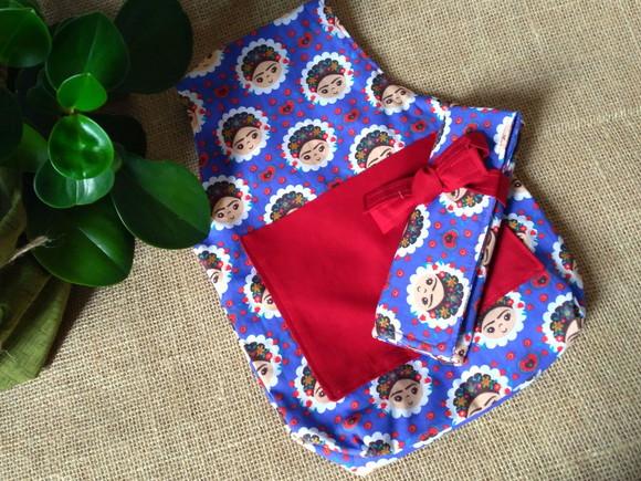 Bolsa Porta Novelos e Estojo Porta Agulhas de Croche