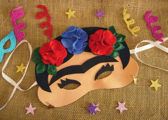 Máscara Frida Kahlo