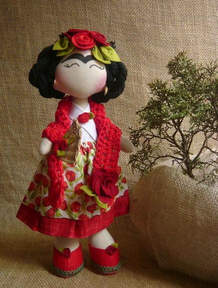 Boneca Frida Kahlo