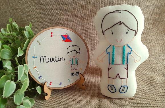 Porta de Maternidade e Naninha Menino