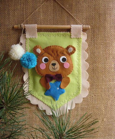 Flâmula Ursinho - Decoração para Quarto Infantil