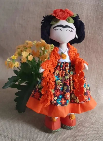 Boneca Frida Kahlo