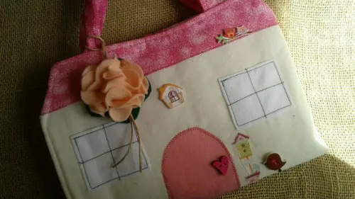 Bolsa Casinha de Boneca - 5 Cômodos