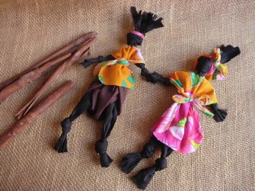 Casal Bonecos Abayomi - 30 cm