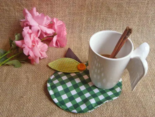 Mug Rug Maça