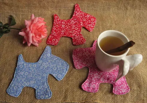 Mug Rug Cachorrinho