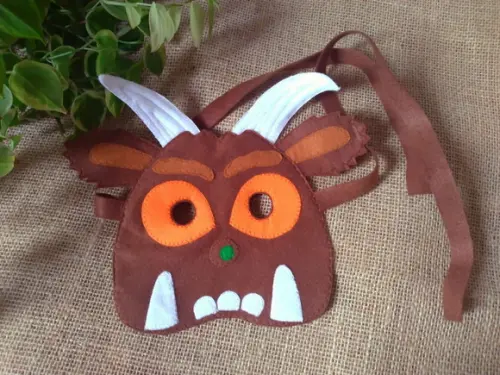 Máscara Gruffalo para Contação de Histórias