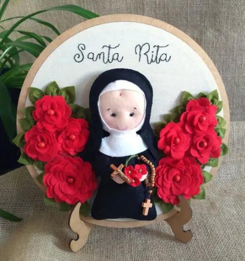 Quadro Bastidor Santa Rita
