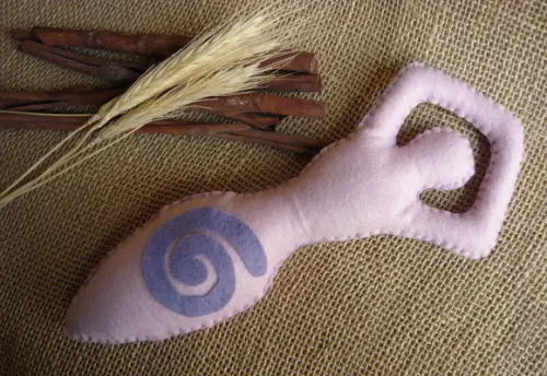Deusa Mãe Wicca de Feltro
