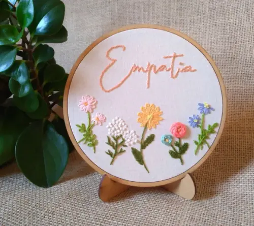Empatia - Bordado Livre