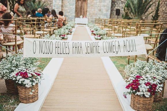 Faixa Entrada Casamento