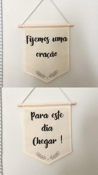 Flâmula para Cadeira dos Noivos/decorativa