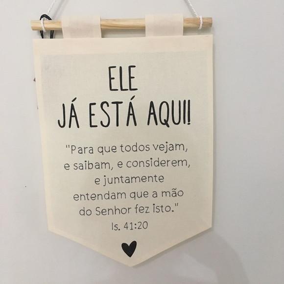 Flâmula Decorativa Personalizada