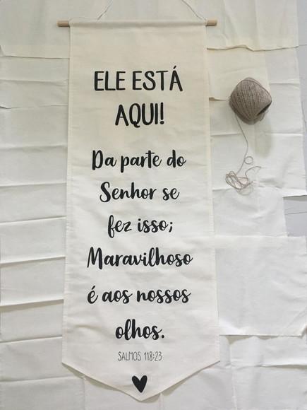 Flâmula Decorativa Personalizada