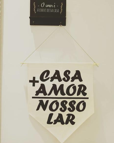 Flâmula Decorativa Personalizada