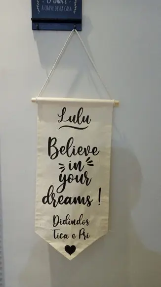 Flâmula Decorativa Personalizada