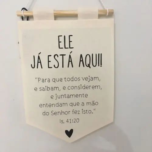 Flâmula Decorativa Personalizada