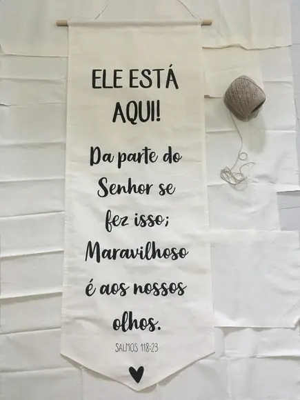 Flâmula Decorativa Personalizada