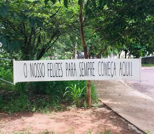 Faixa Entrada Casamento