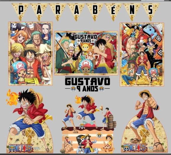 Kit Festa Só Um Bolinho Bolinho One Piece