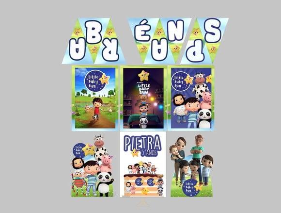 Kit Festa Só Um Bolinho Little Baby Bum