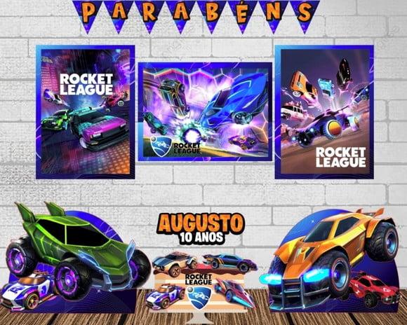 Kit Festa Só Um Bolinho Rocket League