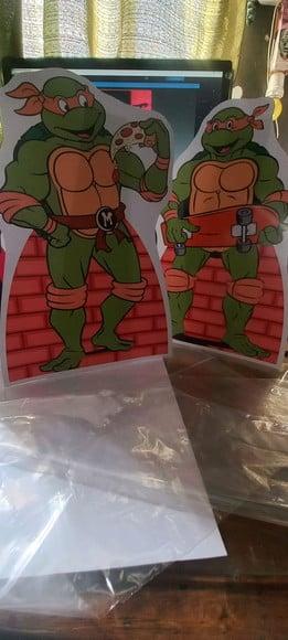 Kit Festa Só Um Bolinho Tartarugas Ninjas (michelangelo)