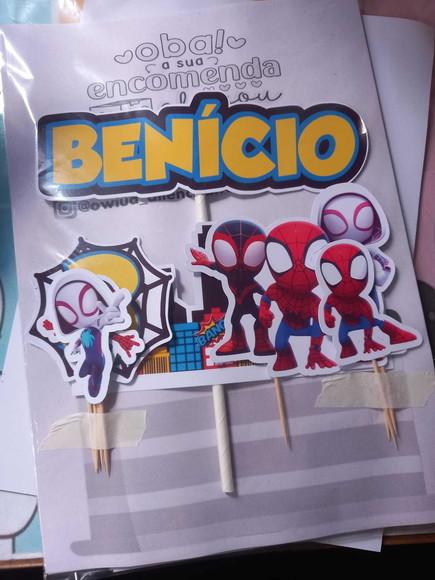 Kit Festa Só Um Bolinho Spidey