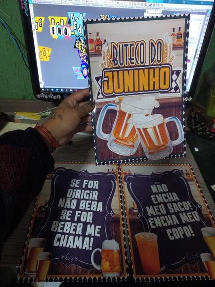 Kit Posteres Buteco