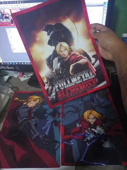 Kit Posteres Fullmetal Alchemist