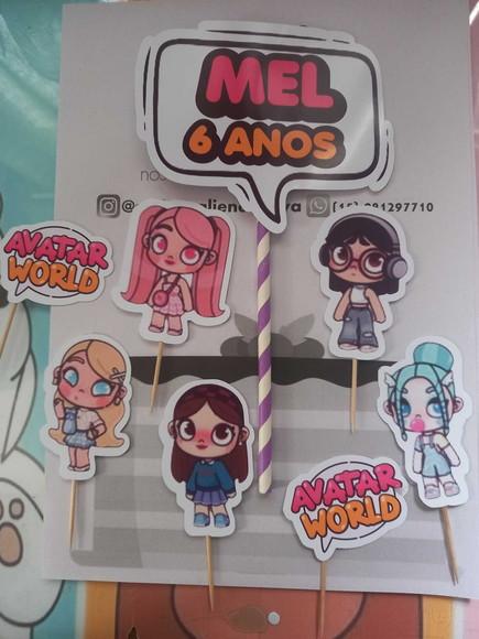 Kit Só Um Bolinho Avatar World