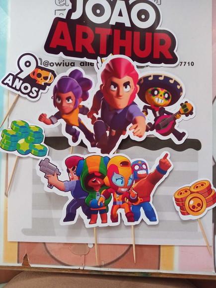 Kit Só Um Bolinho Brawl Star