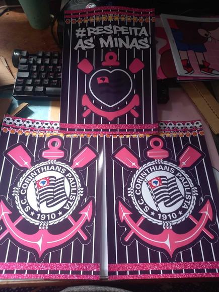 Kit Só Um Bolinho Corínthians