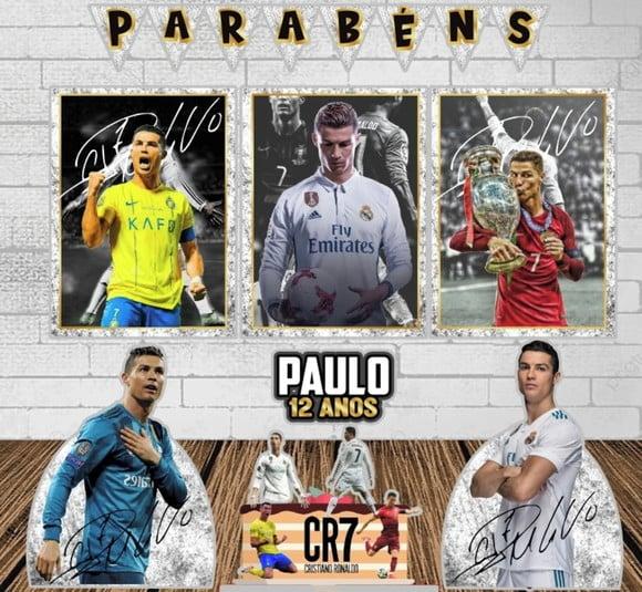 Kit Só Um Bolinho Cristia.no Ronaldo (cr7)