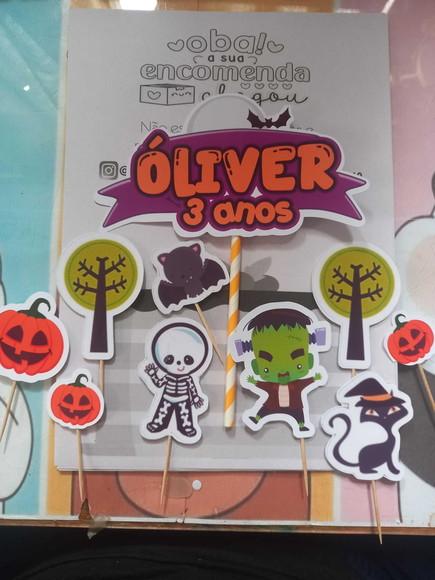 Kit Só Um Bolinho Halloween Baby