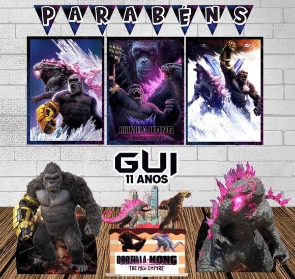 Kit Só Um Bolinho Kong Vs Kodzilla (novo Imperio