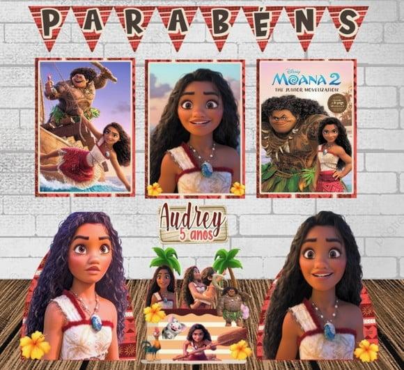 Kit Só Um Bolinho Moana 2