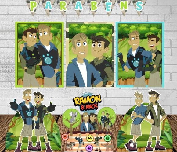 Kit Só Um Bolinho os Irmãos Kratts