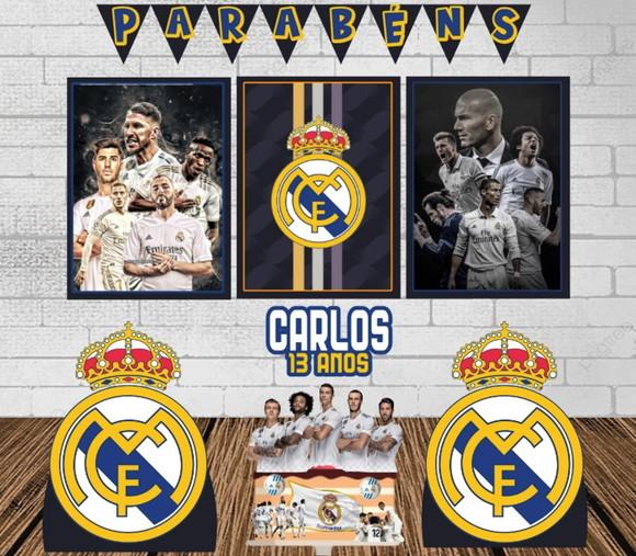 Kit Só Um Bolinho Real Madrid
