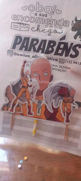 Kit Só Um Bolinho Saitama (one Punch Man)