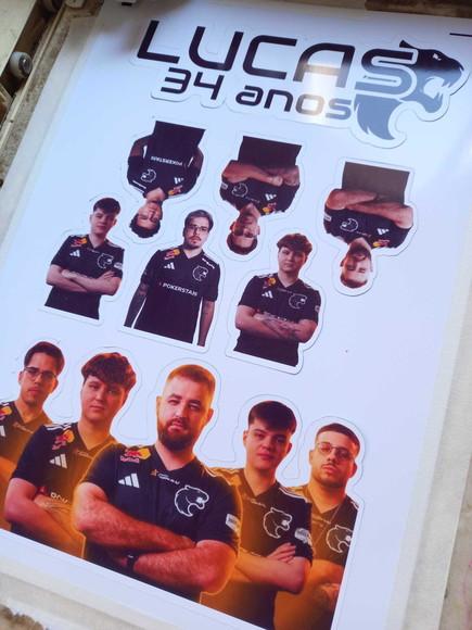 Kit Só Um Bolinho Time Furia (cs2)