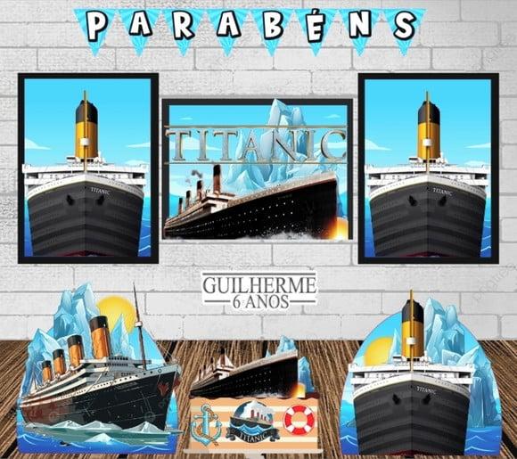 Kit Só Um Bolinho Titanic