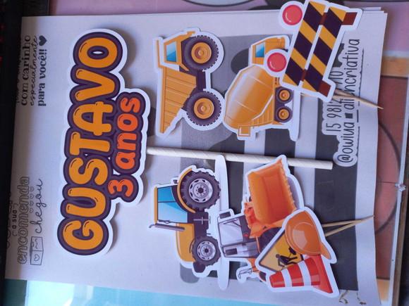 Kit Só Um Bolinho Trator