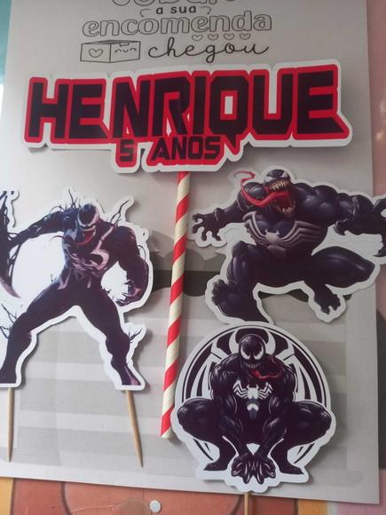 Kit Só Um Bolinho Venom