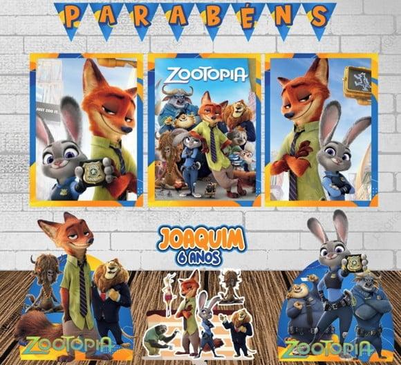 Kit Só Um Bolinho Zootopia